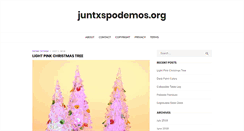 Desktop Screenshot of juntxspodemos.org