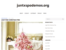 Tablet Screenshot of juntxspodemos.org